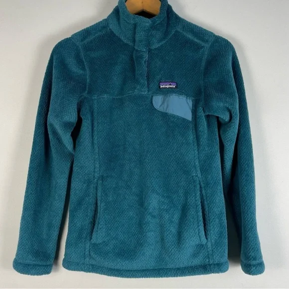 Patagonia Retool Snap T Fleece Pullover Sweater Size XS - Picture 1 of 2